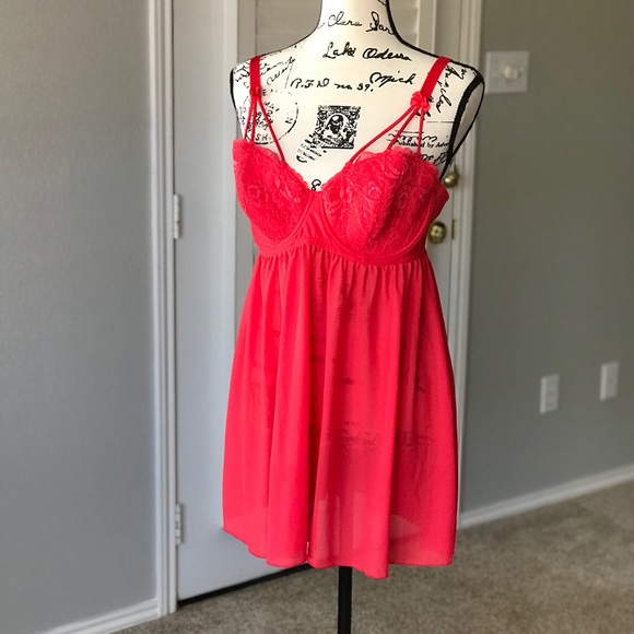 torrid Other - TORRID Red Lace Chemise